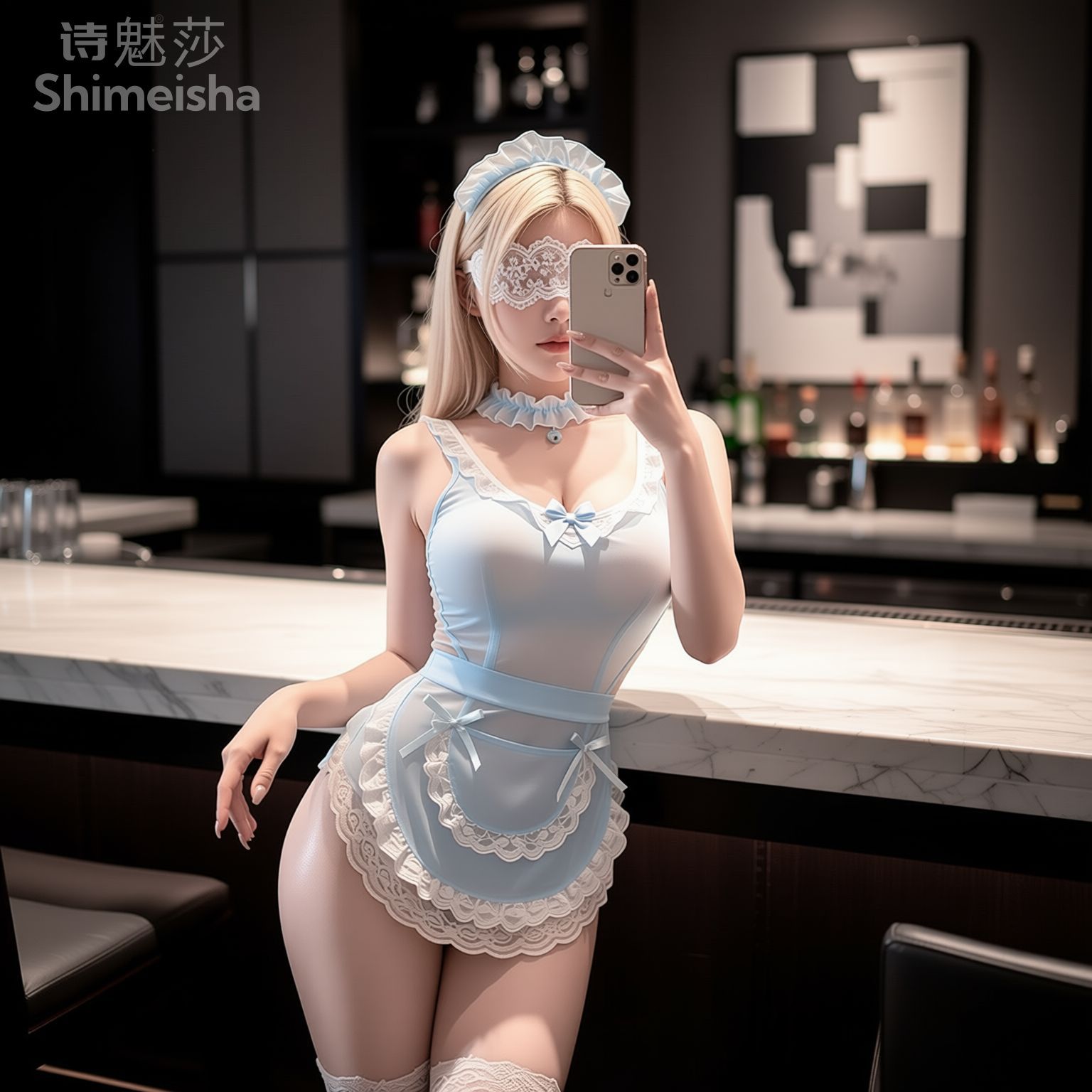 jimiko For Blue White Lace Ted - Lace Teddy Lingerie ulasan dan harga