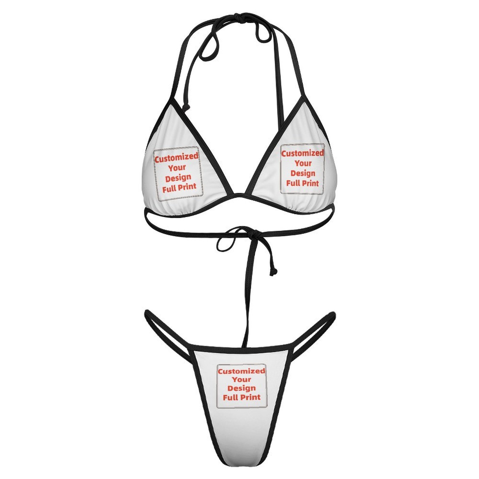 Customized Women's Brazillian  - Thong Bikini Women ulasan dan harga