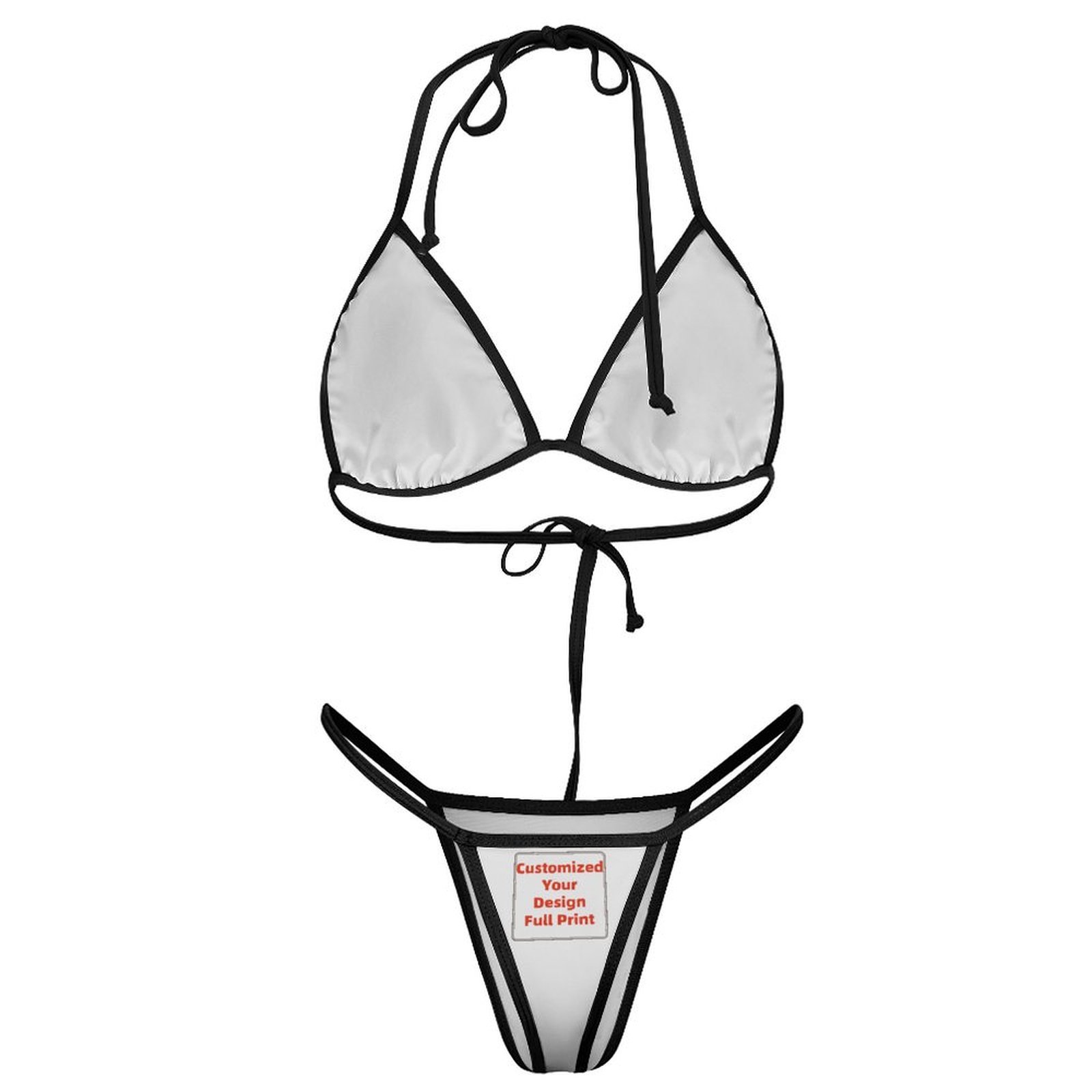 Customized Women's Brazillian  - Thong Bikini Women ulasan dan harga
